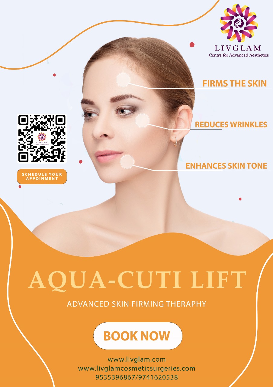 Benefits of Aqua Cutilift - Firms skin, reduces wrinkles, enhances skin tone